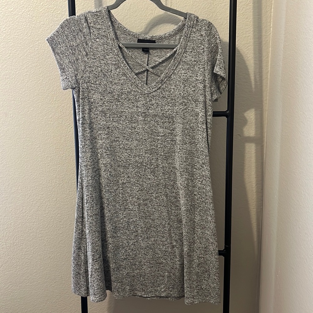 Grey tshirt dress